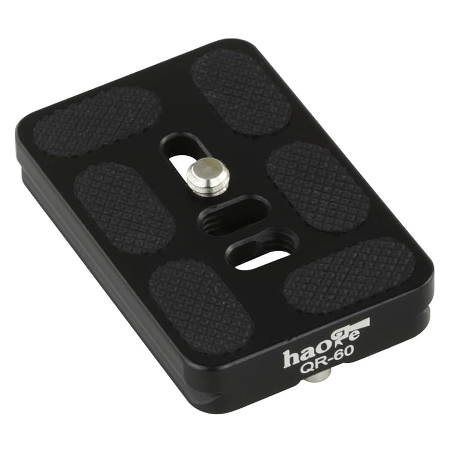 Amazon.com : Haoge 60mm QR Quick Release Plate with D-Ring